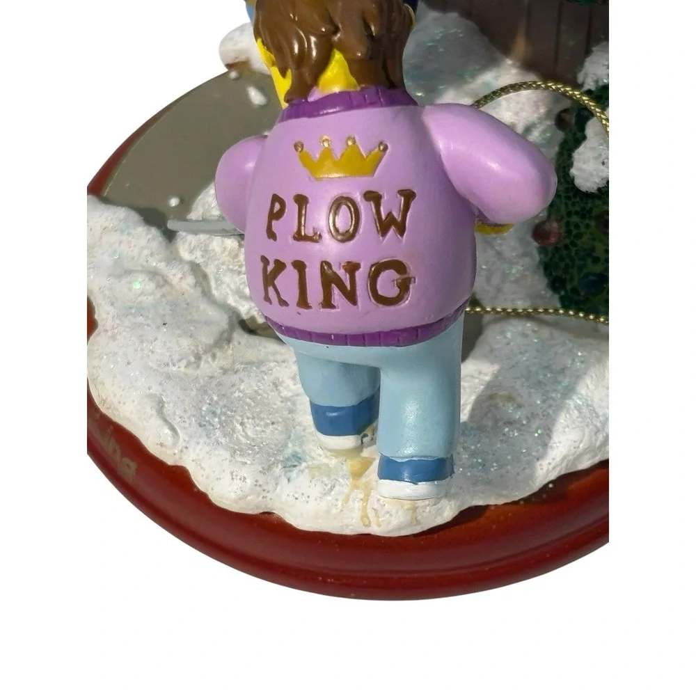 2005 Simpsons Bradford Christmas Ornament Illuminated 